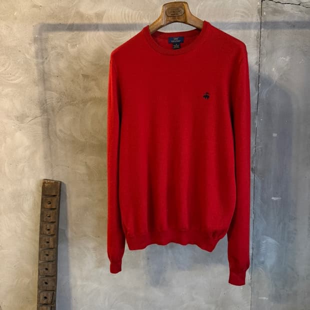 브룩스 브라더스 크루넥 니트 100