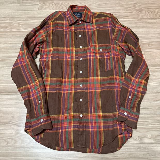 드레익스 원포켓 린넨 셔츠 S