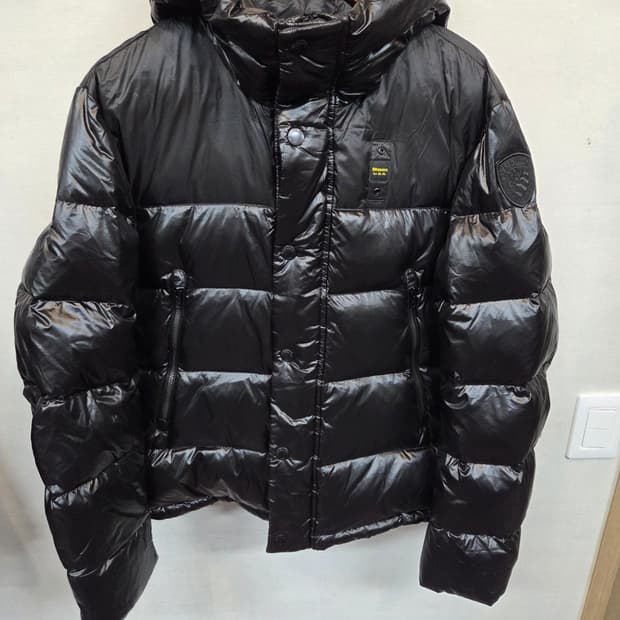 Blauer usa 블라우어 투웨이 유광 숏 패딩 L