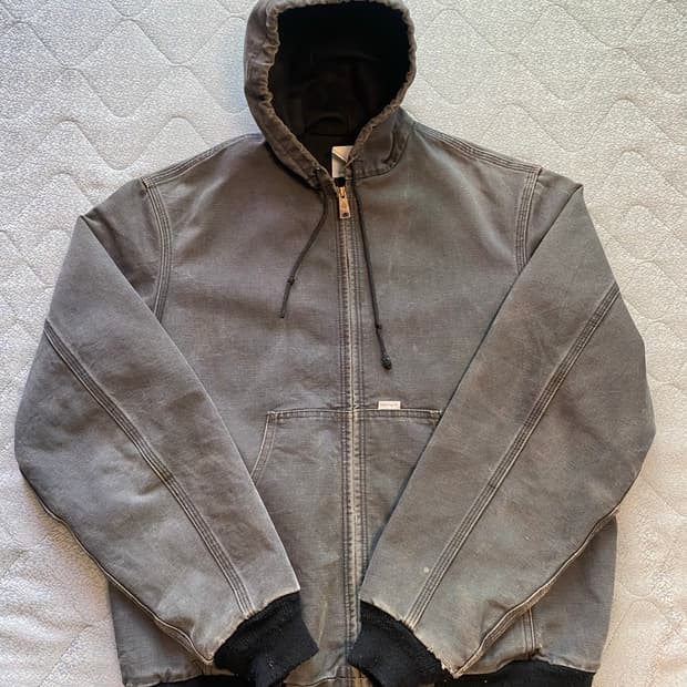 [L~XL]Carhartt Duck Hooded Jacket
