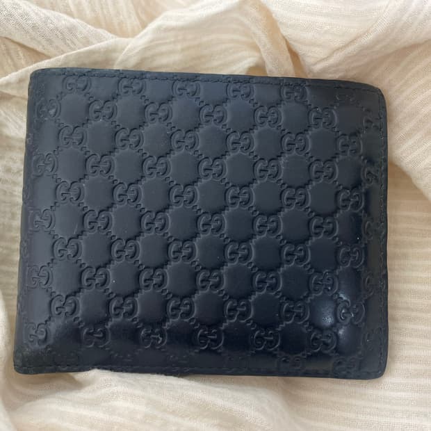 GG 마이크로시마 반지갑 정품