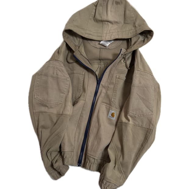 칼하트 워크 후드 자켓