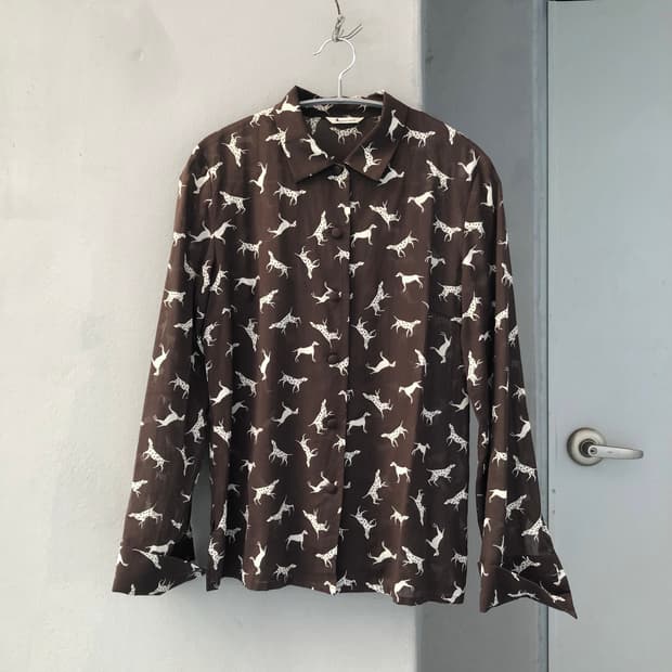 Aquascutum pattern shirt
