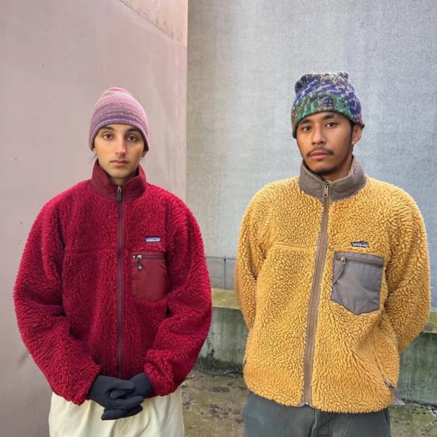 파타고니아 딥파일 골드 s