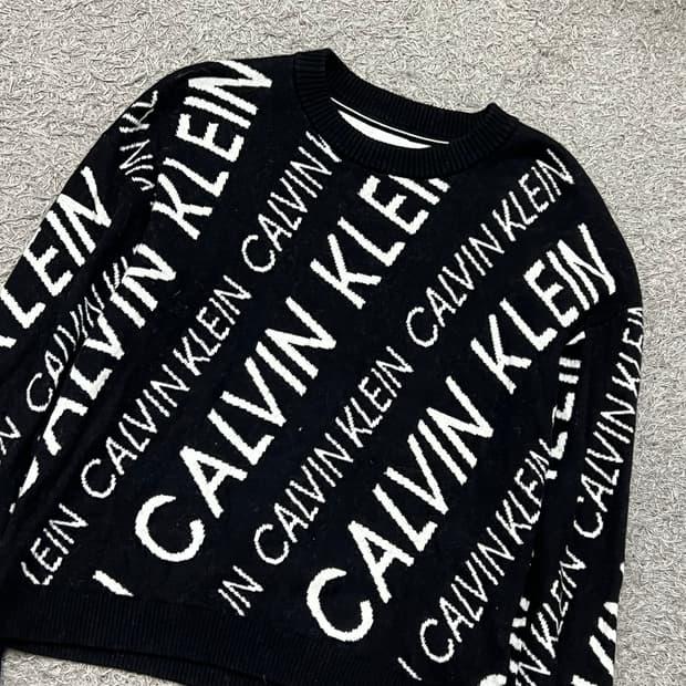 [우먼90] 캘빈클라인진스 니트