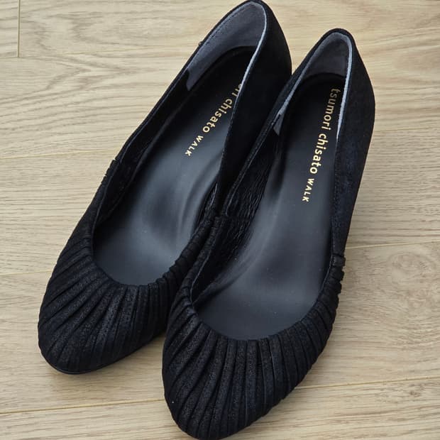 Tsumori Chisato 츠모리치사토 웨지힐 펌프스 225