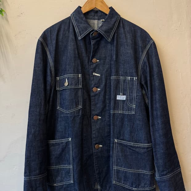 엣라코 30s-40s 데님 커버올 셋업