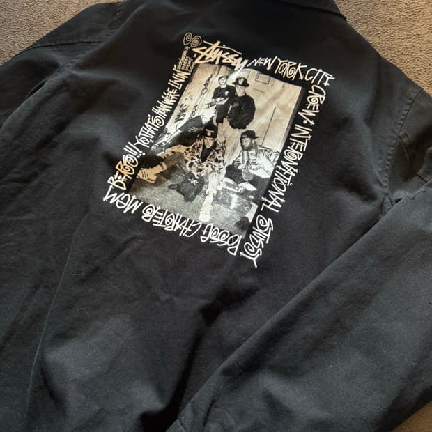 스투시 캘리포니아 코치자켓 처분 