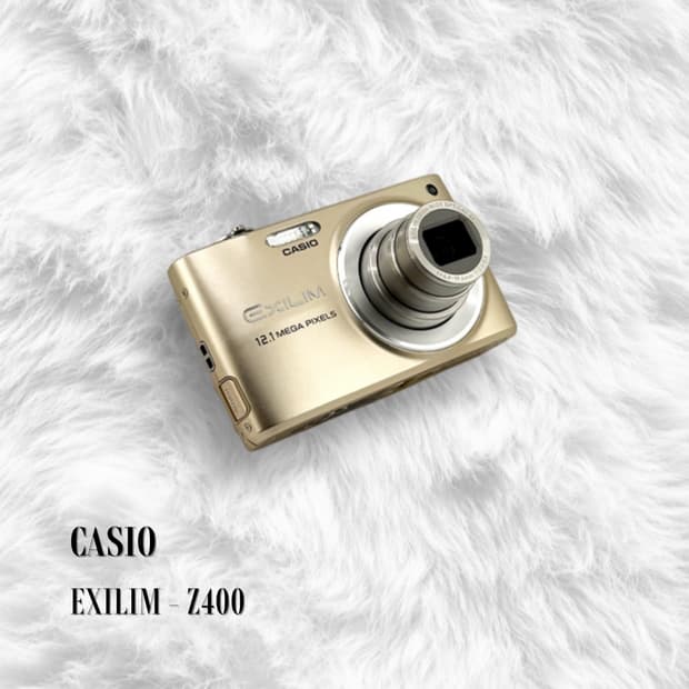 [수채감성] CASIO 카시오 엑슬림 EX-Z400 레트로 디지털 카메라