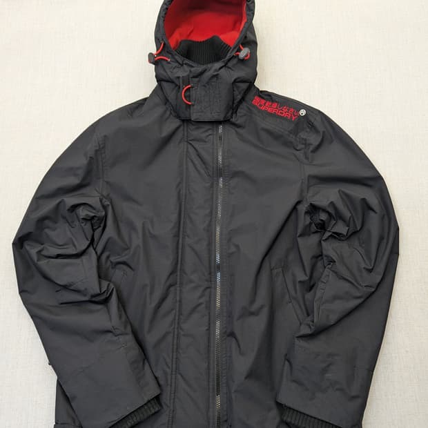 슈퍼드라이 3중 집업 바람막이 L사이즈