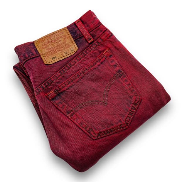 리바이스 501 U.S.A 90s 워싱 데님 팬츠