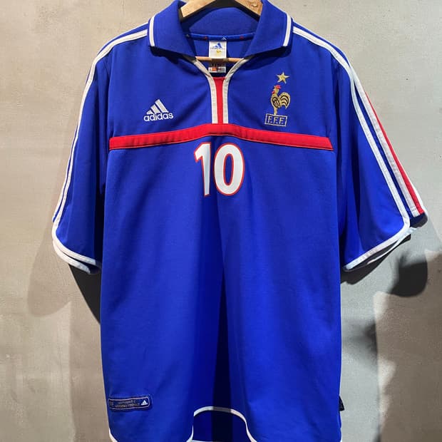 00-02 프랑스 국가대표 지단 홈 유니폼