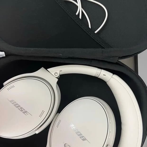 보스 QC45 헤드셋 