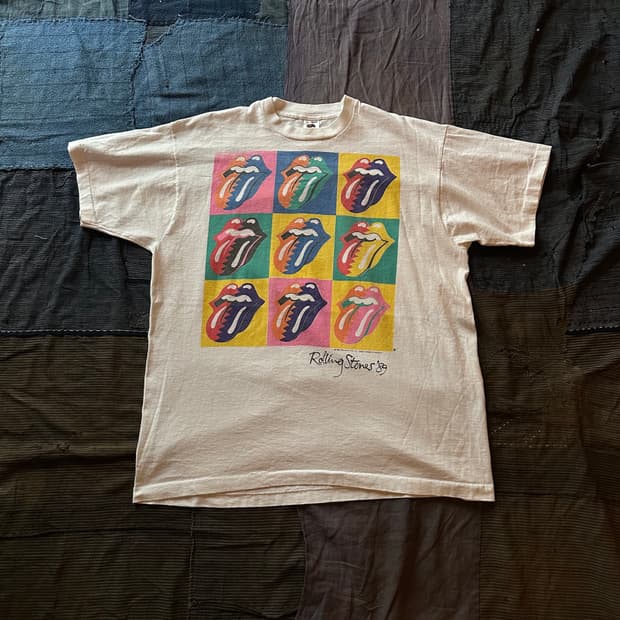 80s USA Rolling Stones Band T Shirt