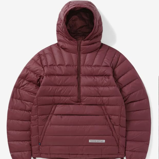 [교환M->S]디스이즈네버댓 풀오버 패딩