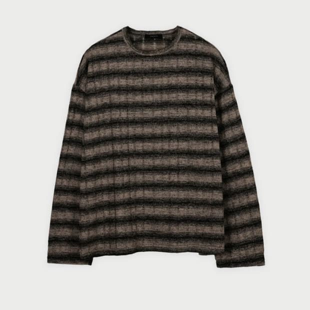 INEXCIS 더스트 그런지 롱슬리브 (Beige)