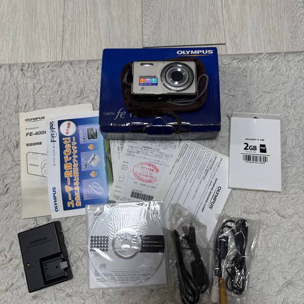 (새상품)올림푸스 Olympus FE-4000 FE4000디카 카메라