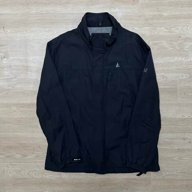 빈폴 자수 로고 스탠드넥 바람막이 자켓 [블랙] M/95