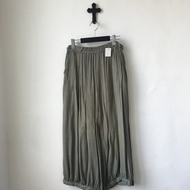 Wide ethnic mood pants