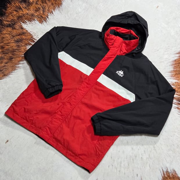 카파 올드스쿨 배색 바람막이