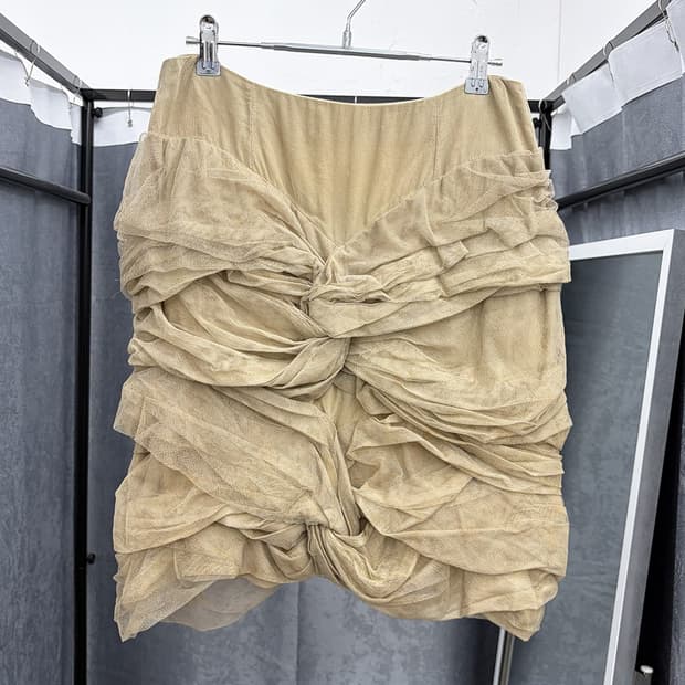 버버리 프로섬 2010S/S 튤 드레이프 스커트