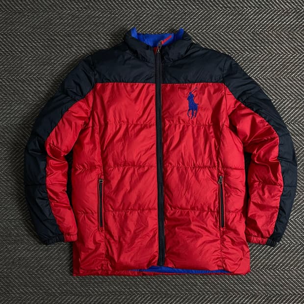 폴로 랄프로렌 빅포니 올드스쿨 다운 푸퍼 패딩o 3358