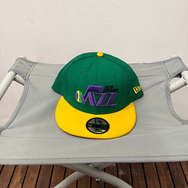 00s 뉴에라 뉴올리언스 재즈 59fifty 캡 made in USA