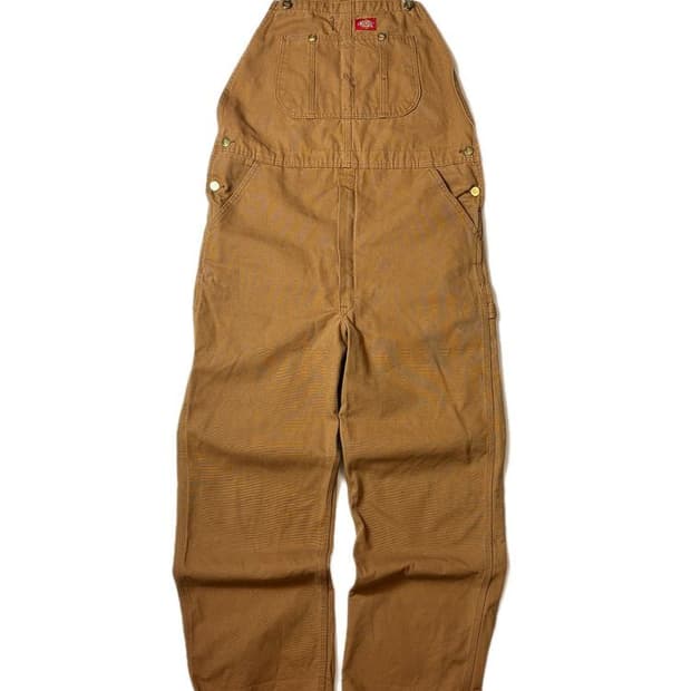 디키즈 AW BIB 덕 캔버스 오버롤 팬츠 PN8957