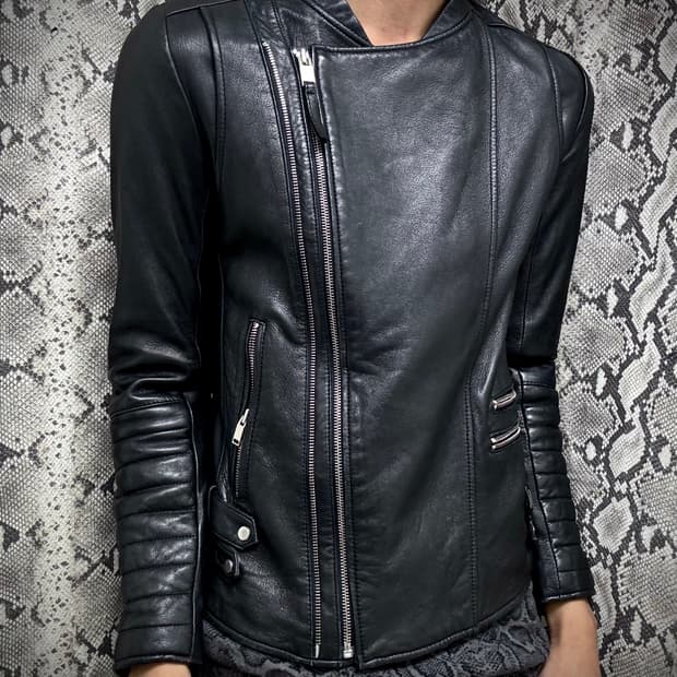 [Chic Made in italy] Double Zip Detail S