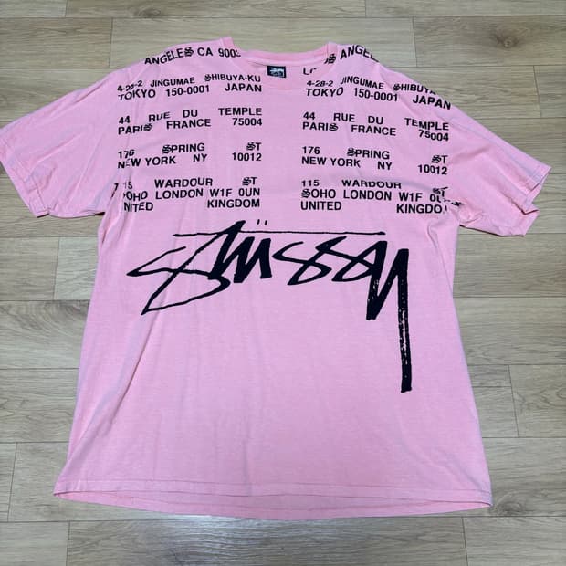 Stussy 스투시 반팔 티셔츠