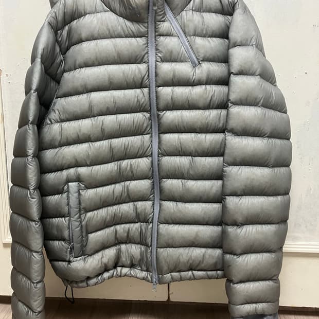 산산기어 서픽스 푸퍼 자켓 그레이 24fw (2) 경량패딩