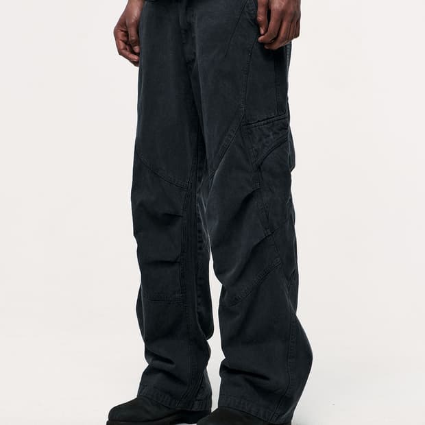 M) 이그노타CORE:11 SHELL CARGO PANTS  차콜