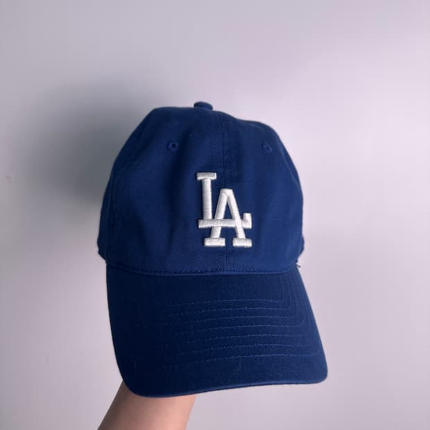 MLB 블루 LA 볼캡