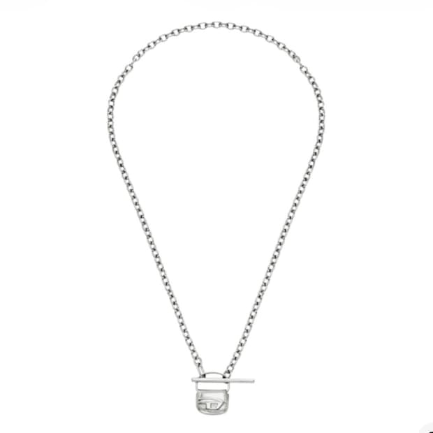 디젤 DX1593040 체인 목걸이 실버