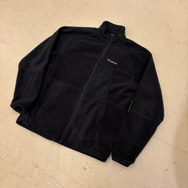 컬럼비아 스몰로고 플리스 집업