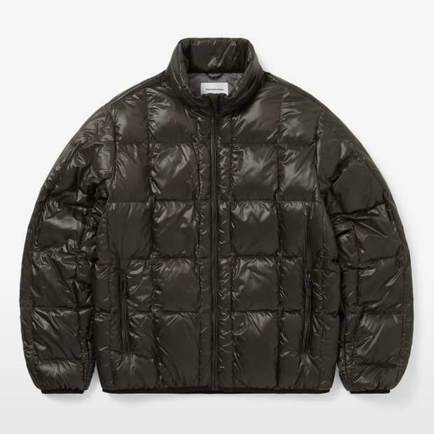 디스이즈네버댓 PERTEX 경량패딩 Brown Black (M)