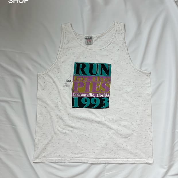 Vintage Run Singlet