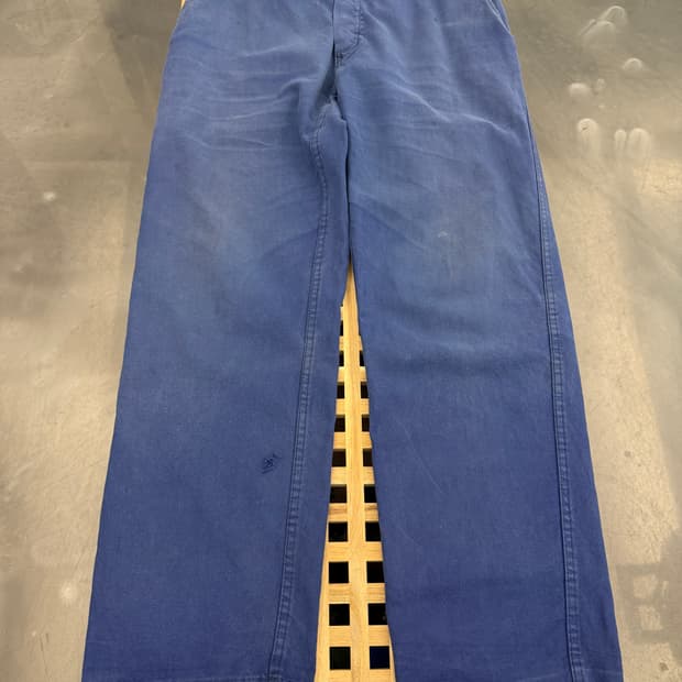 1960s OLD MODEL HARD FADED 빈티지 프렌치워크팬츠