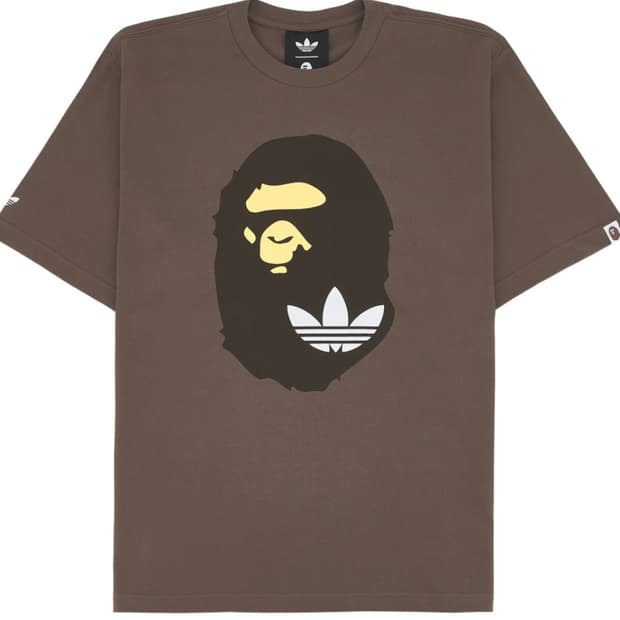 아디다스 x 베이프 숏슬리브 반팔 티셔츠 어스 스트라타 