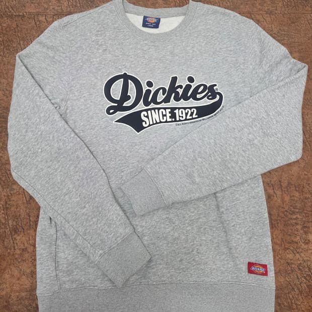 디키즈 로고 기모 맨투맨 100