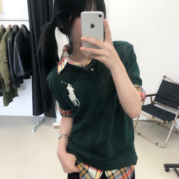 폴로 랄프로렌 빅포니 레이어드 코디