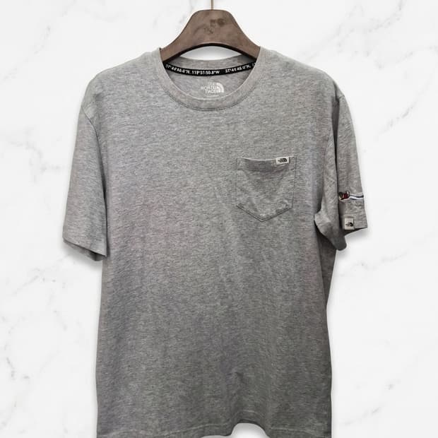 L,100)) THE NORTH FACE 노스페이스 반팔티셔츠~ 자수O