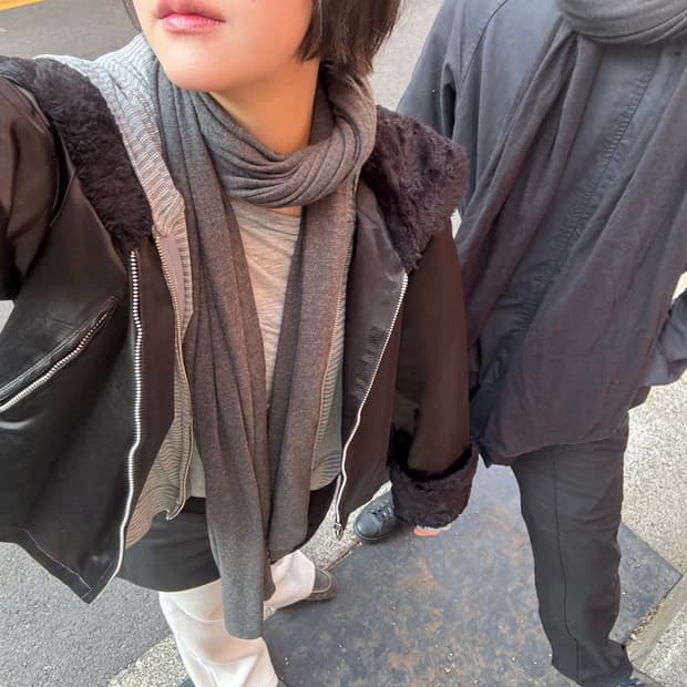 앤클라인 퍼트리밍자켓