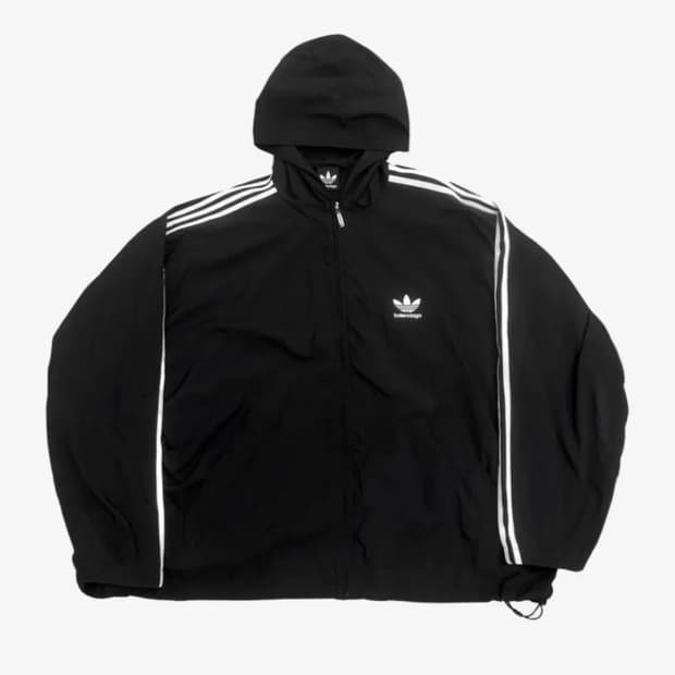 발렌시아가 X 아디다스 발디다스 포플린 후드 자켓