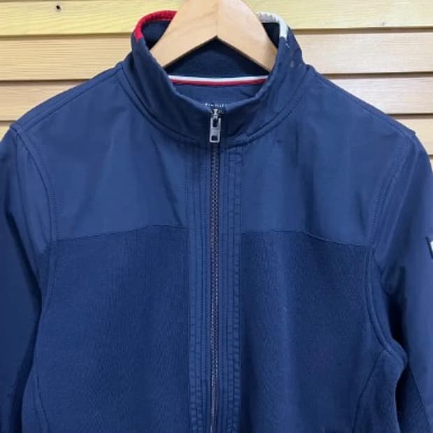 타미힐피거 남성 후리스바람막이집업점퍼 S