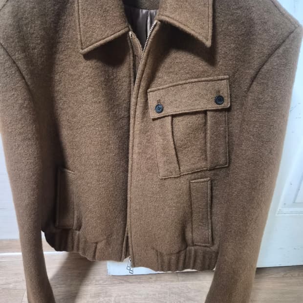 웨이비니스 크룩드 텍스처 크롭자켓 2사이즈