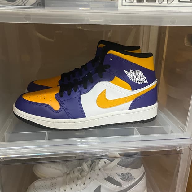Jordan 1 Mid Dark Concord Taxi