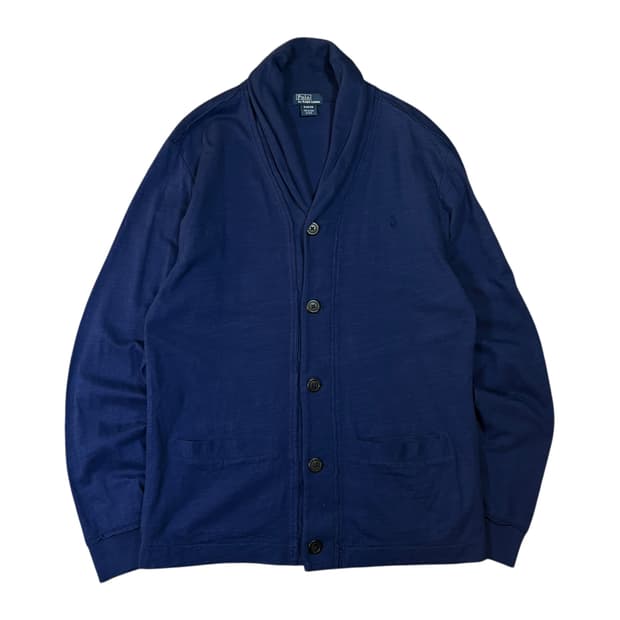 폴로 랄프로렌 숄카라 코튼 가디건 