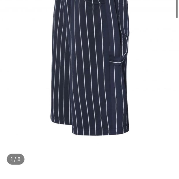 MJD X TRSC STRIPE WIDE CARPENTER BERMUDA