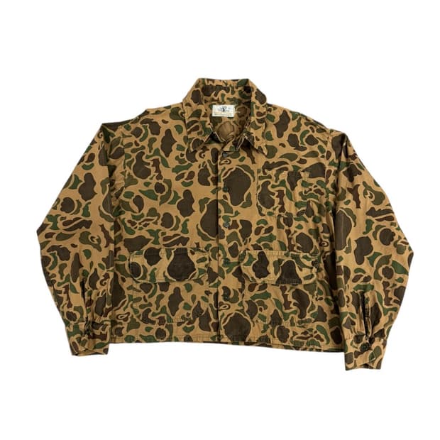 빈티지 70s 덕카모 헌팅 자켓 Duck Camo Jacket